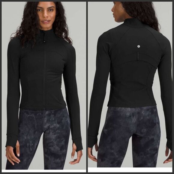 lululemon athletica Black Cropped Nulu Jacket - Picture 2 of 6